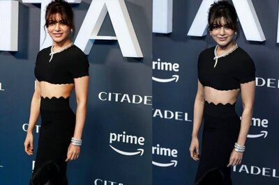 Samantha Ruth Prabhu Dawns An All-Black Outfit And Statement Bulgari Jewels For Citadel's Premiere In London