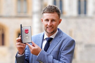 England Batter Joe Root Receives MBE for Services to Cricket