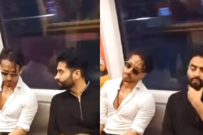 Ganapath's Tiger Shroff Travels In The Metro With Jackky Bhagnani, Netizens Say 'Copying Hrithik Roshan'