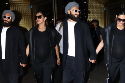 Mom To Be Deepika Padukone Flaunts Baby Bump as She Returns From Babymoon With Ranveer Singh | Watch