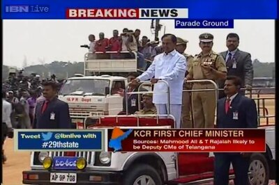 Live: CM KC Rao joins 'Telangana Formation Day' celebrations
