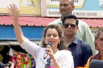 Cong Playing Cheap Politics, Unable to Accept My Nomination: Kangana Ranaut During Roadshow in Himachal's Mandi