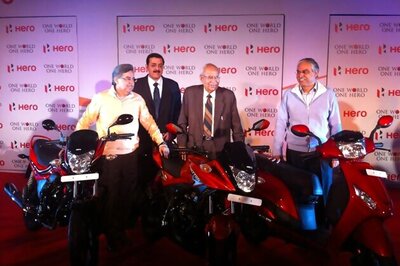 Hero MotoCorp unveils 3 models