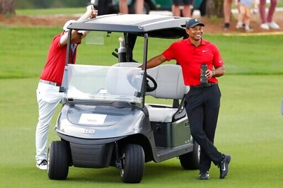 Tiger & Son's 11 Straight Birdies Fall Short Of Daly Duo