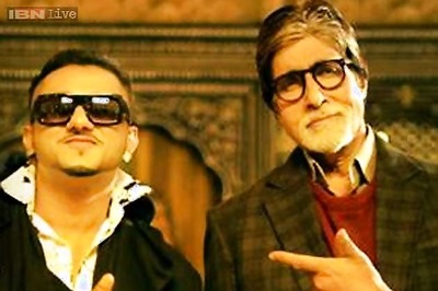 Watch Amitabh Bachchan party with Yo Yo Honey Singh in 'Bhootnath Returns'