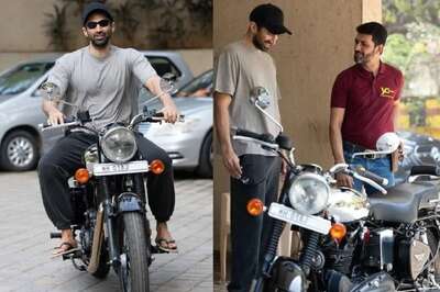 In Pics: Aditya Roy Kapoor Gets Restoration For His Royal Enfield Machismo LB500
