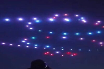 WATCH: Video of Drones Lighting up The Night Sky Wows Sky Gazers, Gets 4 Million Views
