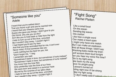 How to Win a Singing Competition