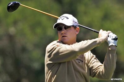 Micheel takes lead in 2nd rnd at US Open golf
