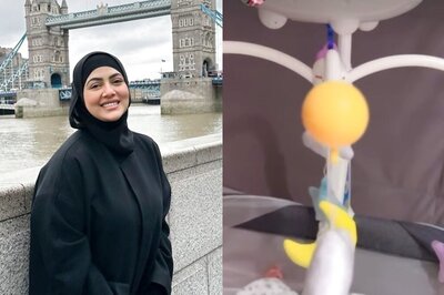 Sana Khan Shares Glimpse Of Her Son Tariq Jamil; Says ‘Introducing My Baby To Quran From Day 1’