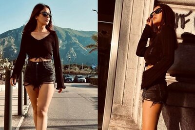 HOT! Shehnaaz Gill Makes Everyone Go 'Wow So Gorgeous' With Her Black Look From Italy; Photos