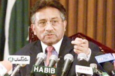 Musharraf seeks US support on Kashmir