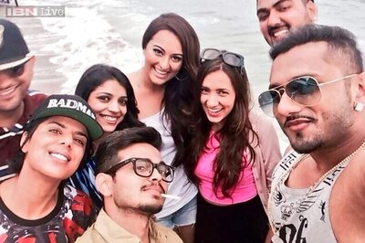 Snapshot: Sonakshi Sinha and Honey Singh chilling in Malibu