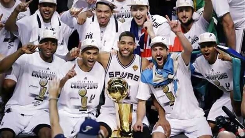 Spurs beat Heat 104-87 in Game 5 to win NBA title