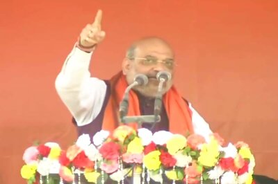 Amit Shah Knocks on Doors in Mamata's Backyard Bhabanipur to Campaign for Actor Rudranil