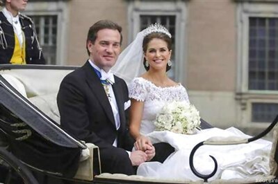 Sweden's Princess Madeleine marries New York banker