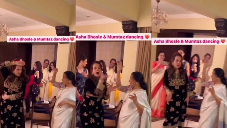 Mumtaz And Asha Bhosle Dance Together On Their 70s Hit Song Koi Sehri Babu, Video Goes Viral