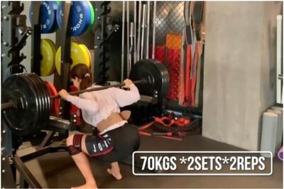 Disha Patani Impresses in New Workout Video, Lifts 70kg