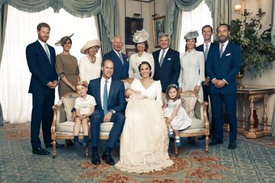 Royals Release New Photos to Mark Prince Louis' Christening