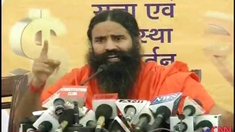 Ramdev attacks Sonia, Rahul on foreign origin issue