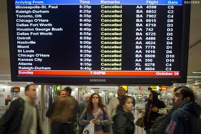 Hurricane Sandy grounds thousands of flights