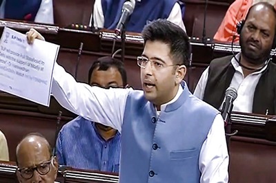 'No Question Of...': AAP's Rebuttal on Amit Shah's Fraud Claim Against Motion Moved by Raghav Chadha