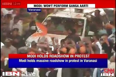 Congress complains to EC against Modi's Varanasi roadshow