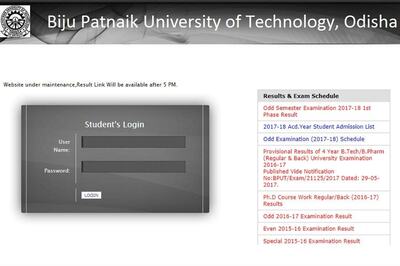 BPUT Results 2017-18 After 5PM Today at bputexam.in