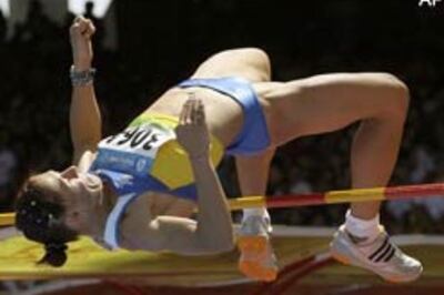 Life ban likely for Blonska, suspended from long jump final
