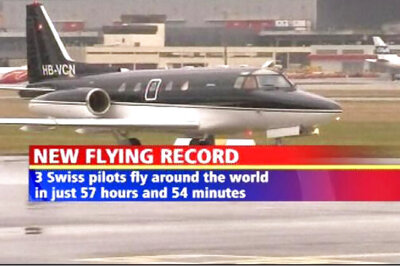 New time feat: around the globe in 57 hrs