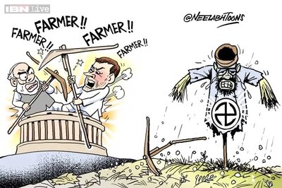 Cartoon of the day: Rahul Gandhi accuses Modi government of being anti-farmer