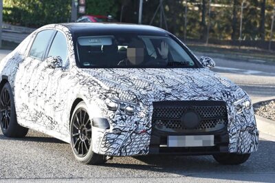 2023 Mercedes E-Class With Electric Powertrain Spotted on Test