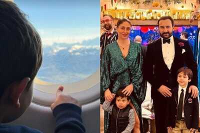 Kareena Kapoor Posts Jeh's Pic As Family Heads to Switzerland For New Year Vacay: 'Baby In The Alps'