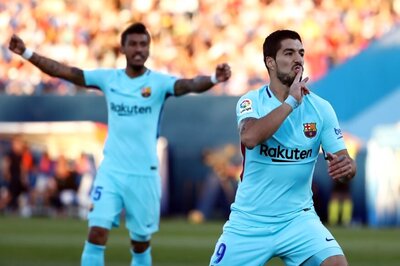 Luis Suarez at the Double at Leganes as Barcelona Win Again
