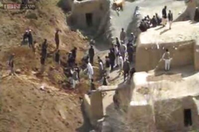 Afghanistan landslide rescue now focuses on displaced