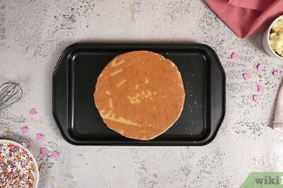 How to Put Sprinkles on the Side of a Cake