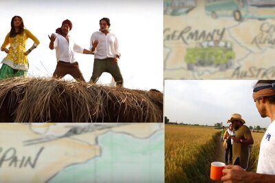 SRK-Anushka Flutter Around in Fields in This BTS Video of Butterfly