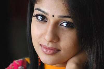 Nayanthara receives best actress award for 'Sri Ramarajyam'