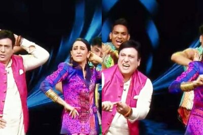 Govinda, Karisma Kapoor Recreate Iconic Hero No. 1 Moment on India's Got Talent; Watch
