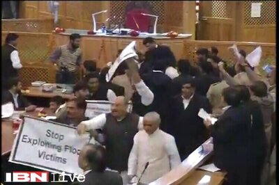 Protests over beef ban disrupt J&K Assembly for the second consecutive day