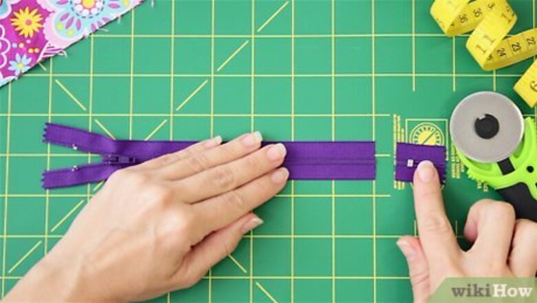 How to Cover a Zipper