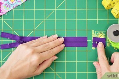 How to Cover a Zipper