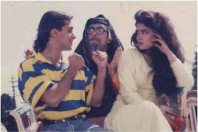 When Raveena Tandon was a 'Little Scared' During Andaz Apna Apna Shoot
