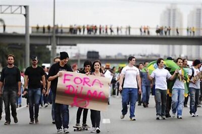 Brazil's President pledges to hold dialogue with protesters