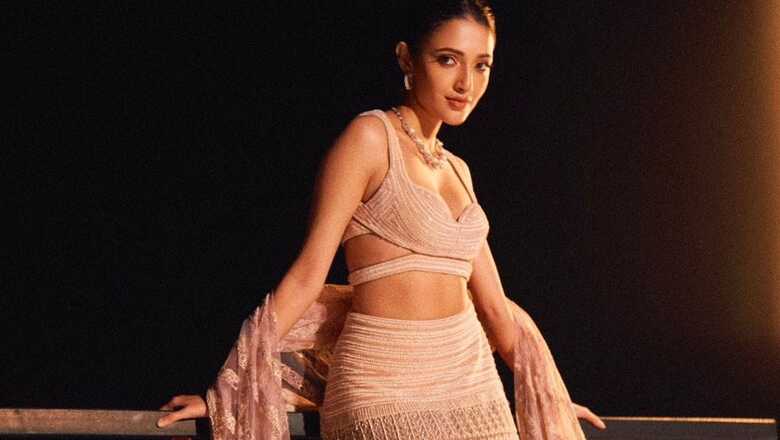 Are You The Bridesmaid? Actress Neha Shetty's Peach Lehenga Is For You