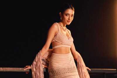 Are You The Bridesmaid? Actress Neha Shetty's Peach Lehenga Is For You