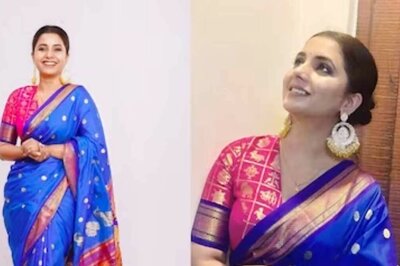 Why Marathi Actress Sayali Sanjeev's Blue Banarasi-Paithani Saree Is Special For Her
