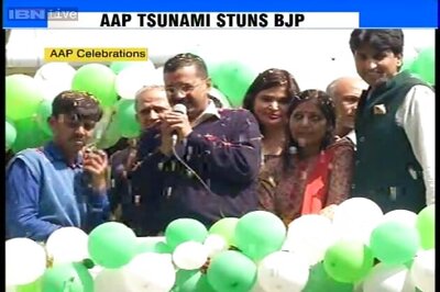 AAP gains 25 pc vote share, 39 seats at the cost of Congress; BJP's vote share intact