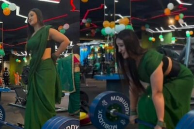 Video Of Woman Weight-lifting 140 Kgs In Saree Viral. Internet Is Impressed