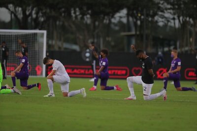 Players Raise Fists, Take a Knee Prior as Major League Soccer Returns